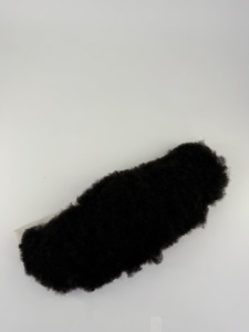 4C Afro ผมหยิกหยักศกขนาด13x4 HD หน้าผากลูกไม้สวิสสีดำธรรมชาติผมคนนอตขนาดเล็กที่มีเส้นด้าย - Product Image 5