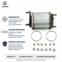 Convertisseur catalytique avant pour Chevrolet Aveo 2004-2008, Aveo5 2007-2008 1.6L L4, Chevrolet Aveo 2005-2008 Essence 1.2, 1.4