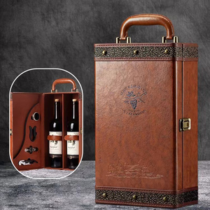 Boîte à vin rouge haut de gamme, boîte à vin individuelle - Product Image 2