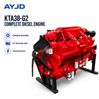 Moteur diesel à 4 temps refroidi par eau KTA38-G2 à performance stable pour la construction, l'exploitation minière, les navires, les systèmes de production d'énergie