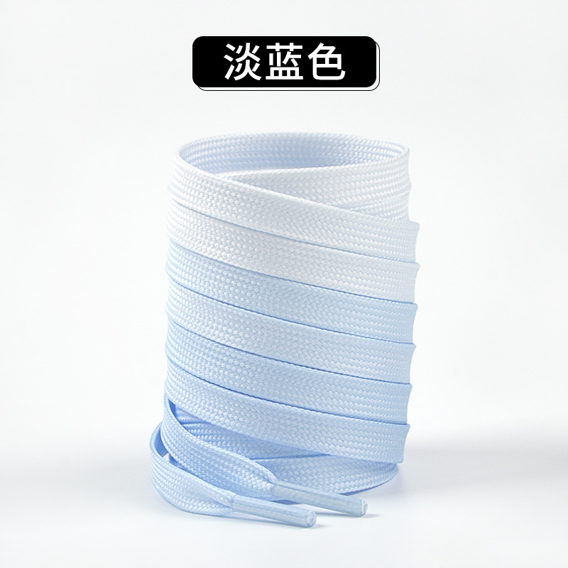 Cordones degradados azul claro-120cm