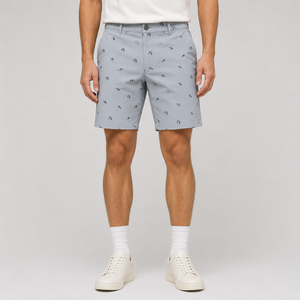 Custom Logo Print Fashion Men <b>Shorts</b> Walking Golf <b>Shorts</b> Polyester <b>Hybrid</b> Casual <b>Shorts</b> With Pocket - Product Image 1