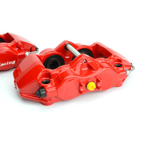 Kit <span class=keywords><strong>de</strong></span> <span class=keywords><strong>frein</strong></span> grande taille pour roue <span class=keywords><strong>Pajero</strong></span> 330 17 pouces, étrier à 4 pistons avec Rotor <span class=keywords><strong>2</strong></span> pièces, mise à niveau TEI 2013x28mm - Product Image 2