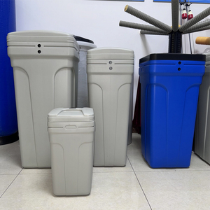 塩水タンク25L 60L 70L 100L水軟化剤塩水タンク塩水弁スクエアPE塩容器 - Product Image 2