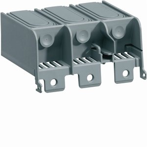 Coperture per connettori Hager 3P 160mm per interruttori automatici scatolati H3 - Product Image 1