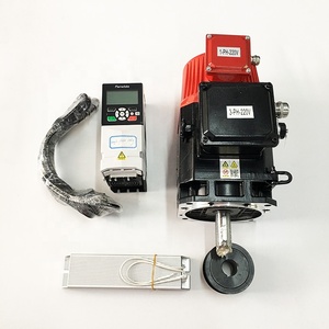 Motor de Inducción de 2.2kw, 220v, 3 Fases, Velocidad de 12000rpm/1500rpm, con Controlador y Correa - Product Image 2