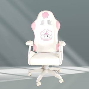 Anda Frame <span class=keywords><strong>X</strong></span> Rocker putih kursi stasiun game balap untuk anak-anak, dengan gratis pengiriman