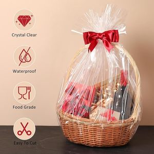 Rouleau d'emballage transparent de 15,75 pouces * 100 pieds, longueur et largeur personnalisées disponibles - Product Image 4