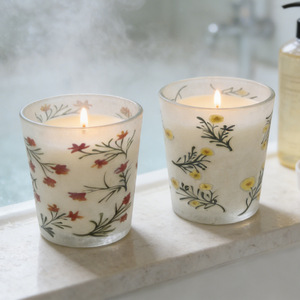 Bougie artisanale en cire de soja, aromathérapie, dans un bocal en verre, parfumée, décoration de luxe pour la maison, cadeau de mariage, anniversaire, Noël - Product Image 1