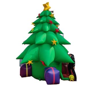 Termizador inflable gigante para decoración navideña, con luces led - Product Image 5