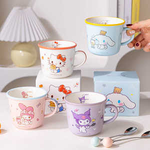 Taza de Cerámica Sanrio 300ml Diseño de Dibujos Animados Linda para Uso en Casa u Oficina - Product Image 2