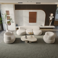 Canapé Courbé OEM ODM pour Usage Commercial : Hôtels, Bureaux, Maisons d'hôtes, Zones de Réception – Ensemble de Canapés Modulaires de Luxe – Fabricant pour Projets Sur Mesure