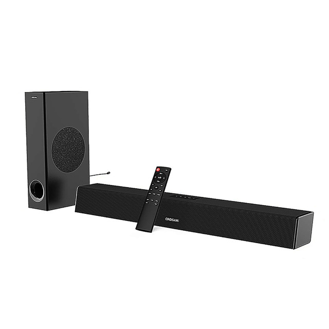 Soundbar TV Speaker Wireless Home Theater 5.1 Channel 6.5" Woofer 120W High-Power for Audio