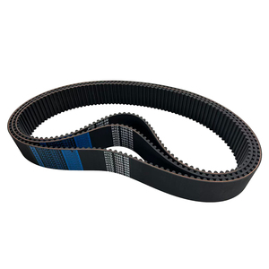 Correa Síncrona de Goma Dentada Negra para Transmisión Industrial en la Industria Textil Circular, Personalizable OEM - Product Image 2