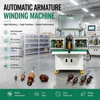 Machine de bobinage automatique de rotor à armature externe CNC avancée pour la fabrication de bobines de moteur