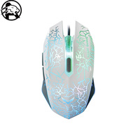Meilleure vente 6D filaire souris de jeu LED rétro-éclairé Style ergonomique connexion USB optique droite ordinateur de bureau prix promotionnel