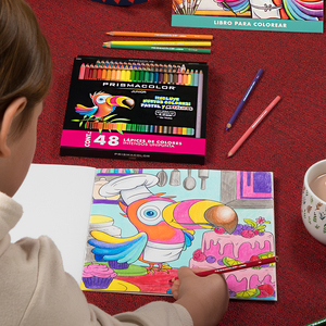 <span class=keywords><strong>Prismacolor</strong></span> American Sanfu Thunderhorse - Juego de lápices de colores oleosos de 12/24/36/48 colores para principiantes, estudiantes y niños, para pintar - Product Image 2