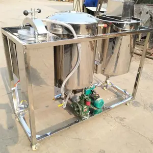 Higher Oil Extraction Rate Small Oil Refining Machine Refined Oil Equipment For Coconut/cottonseed/palm/kernel/soyabean