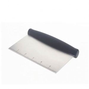 Stainless Steel Cake Decorating <b>Baking</b> 3 in 1 Bench Dough Scraper Plastic Bread Cutter Bowl Scrapers Pastry Cutters - Product Image 4