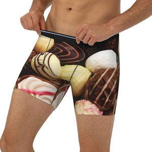 Sous-vêtements pour hommes, taille personnalisée, bas MOQ, style boxer court très vendu, sans effet de descente, short de sport pour hommes - Product Image 2