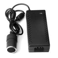 Adaptateur d'alimentation pour réfrigérateur de voiture, 12v, 5a, 60w, convertisseur dc 12v, adaptateur de lavage pour véhicule