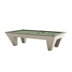 Table de billard de luxe en bois d'ingénierie avec plateau en ardoise et coussin en feutre, pour divertissement intérieur, jeu sportif, noir, pour 8 joueurs adultes - Product Image 4
