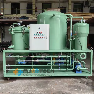 Fuootech Industrial Applications Waste Oil Purification Oil Decolorizing Oil Decoloring And Purification Machine