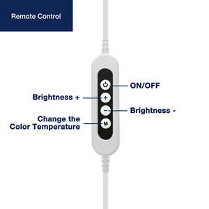 Đèn kẹp LED USB hiện đại, vận chuyển nhanh, thiết kế đơn giản, dùng cho khách sạn, học tập, nhà ở, bàn làm móng, bàn học, đèn đọc sách. - Product Image 4