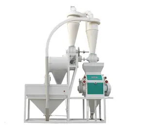 High quality 60-90 mesh flour processing equipment of wheat and corn flour production line Corn crushing cassava flour machine