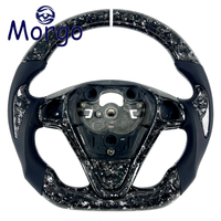 Volant personnalisé en fibre de carbone forgée blanche pour Ford Fiesta Mk7 Mk7.5 2010-2016