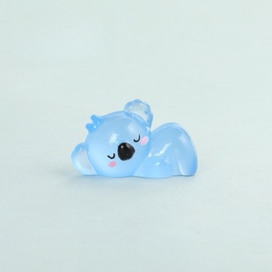 Accessoires et artisanat en koala transparent lumineux bleu de haute qualité pour porte-clés en résine lumineuse Koala - Product Image 5