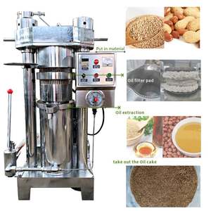 Presse à huile d'olive hydraulique Machine commerciale d'extraction d'huile de beurre de cacao Équipement d'expulseur d'huile de noix - Product Image 2