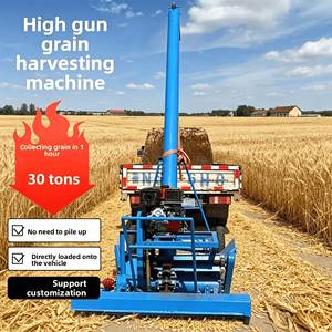 Collecteur automatique de grains routiers - Dispositif de nettoyage du sol - Haute efficacité - Capacité de 13-15 tonnes/heure - Moteur diesel/essence - Utilisation agricole - Product Image 2