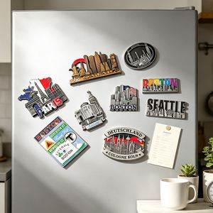 Imán de Recuerdo Turístico, Imán Personalizado para Refrigerador con Diseño Floral, Animal, Vintage, para Decoración del Hogar - Product Image 1