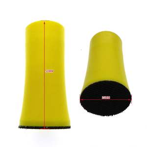 Bloque de lijado cilíndrico personalizable OEM amarillo PU duradero de alta eficiencia de 1 pulgada para molienda abrasiva de coche - Product Image 6