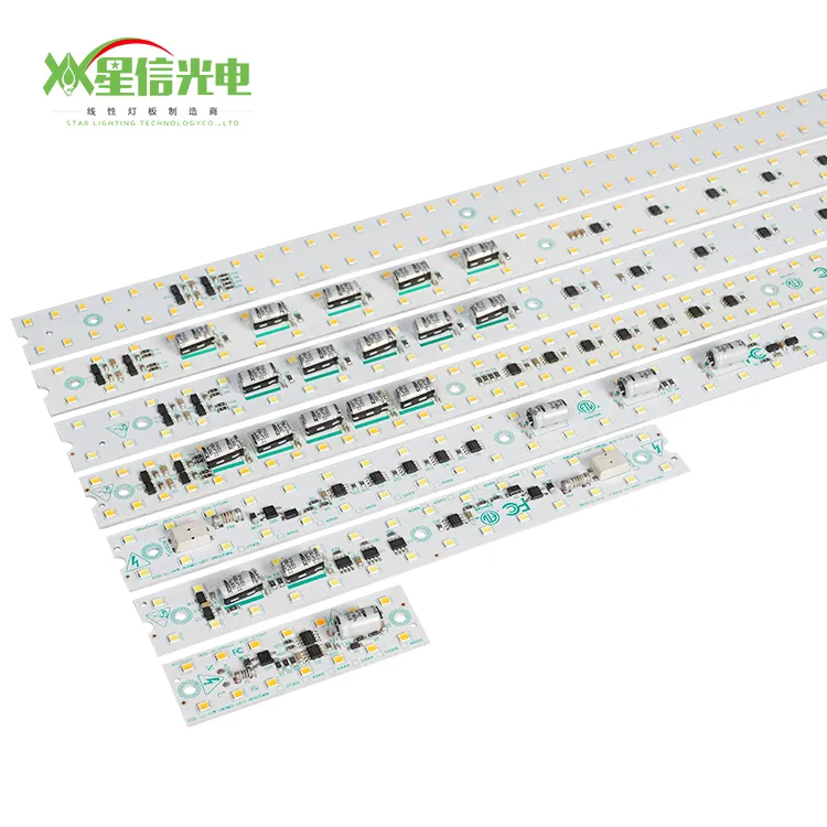 XGD panneau PCB en aluminium certifié ETL, Tube lumineux 10 20 24 36 45 W, Module LED DOB