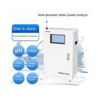 Analyseur de qualité de l'eau multi-paramètres Détecteur Turbidité Oxygène dissous Conductivité pH ORP Mesure du chlore résiduel