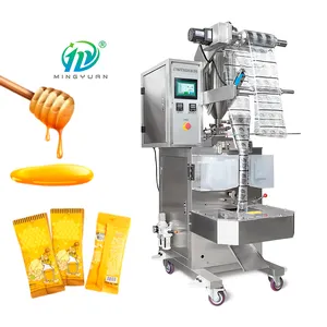Automatic tomato paste pepper sauce ketchup sachet filling packing machine