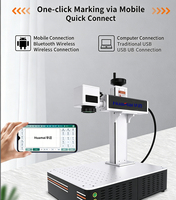 Máquina de Marcado Láser de Fibra, Portátil, CNC, Automática, de Alta Potencia, para Grabado y Corte de Metal, Compatible con DXF/PLT/AI