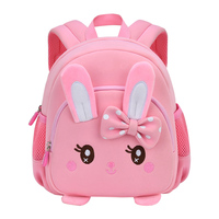 Sac à dos léger pour enfants, motif lapin de dessin animé, pour élèves de la 1ère à la 6ème année, sac à bandoulière mignon et pratique pour un usage quotidien