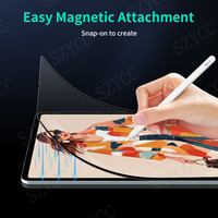 Vente chaude Anti Glare Paper Feel Paper Nano Texture Protecteur D'écran Magnétique Pour iPad Pro 11 13 Pouces 2024