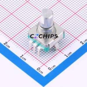 ED11301M-FB12A4.0-C20-102-G219 Rotary Encoder Through hole Component (THT) Switch - Product Image 1