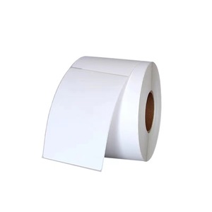 Papier thermique pour étiquettes Haoxi 100x100mm 100x150mm, rouleau auto-adhésif pour impression de livraison express - Product Image 3