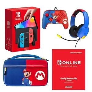 Consola de Juegos Portátil Switch 2 OLED Mario Kart World Bundle, Batería de 5500 mAh, Pantalla Táctil, Android 15 OS, Wi-Fi, Color - Product Image 5