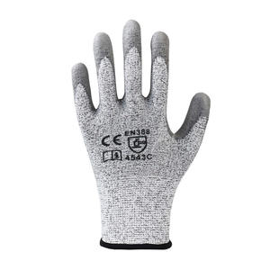 HUAJU endüstriyel seviye 5 Anti-Cut iş güvenliği eldiveni kesim dayanıklı ve PU daldırma HPPE kaplama bahçe eldiveni & koruyucu donanım - Product Image 5