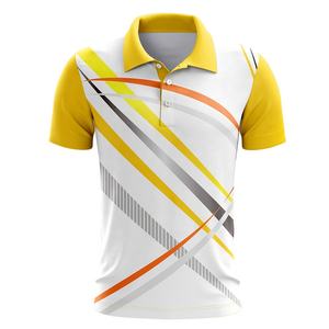 Jersey bordado de alta calidad para camisa Verano Personalizado Hombres Manga corta Bádminton Servicios OEM Bajo MOQ - Product Image 2