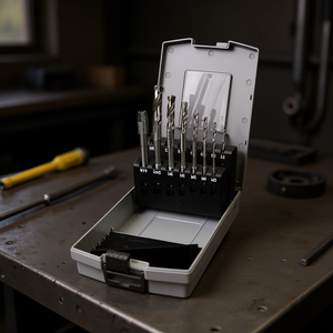 Juego de Machos y Terrajas de 14 Piezas Métricas con Estuche para Trabajos en Metal - Product Image 2