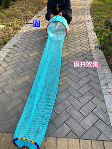 Protège-poisson pliable en caoutchouc avec filet de maintien en acier inoxydable et nylon, accessoires de pêche à la carpe pour utilisation en lac - Product Image 4