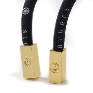 골드 로고 금속 레이스 팁 창고 하이 퀄리티 라운드 그리기 문자열 - Product Image 4