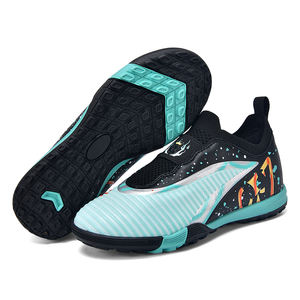 Chaussures de football unisexes pour <span class=keywords><strong>enfants</strong></span> et hommes, tige en PVC, semelle extérieure en caoutchouc, chaussures de football d'entraînement d'hiver, à enfiler, durables, de haute qualité - Product Image 3